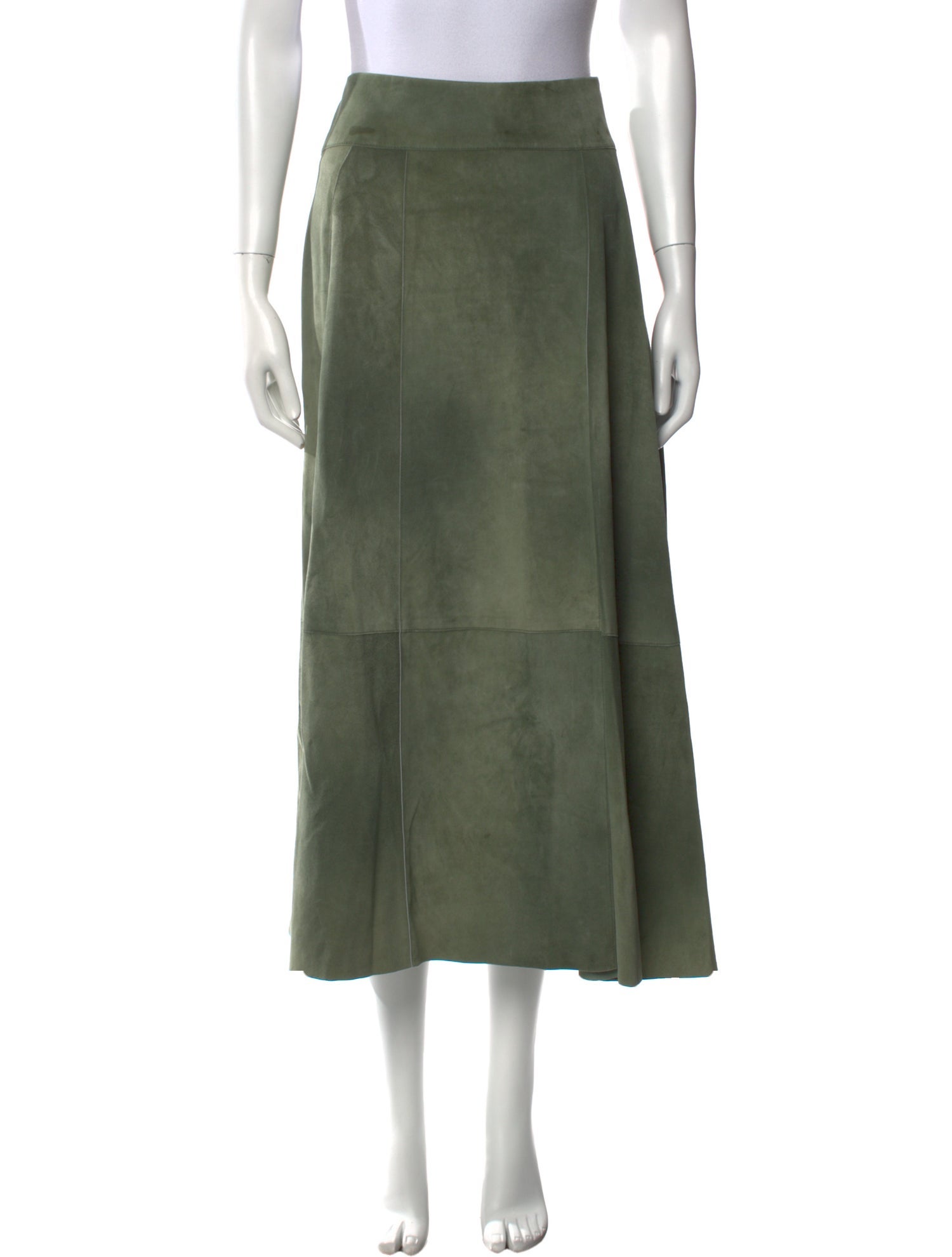 Bottega Veneta Wool Midi Length Skirt