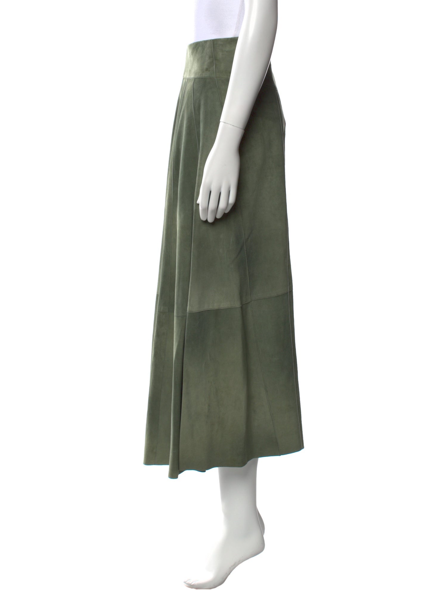 Bottega Veneta Wool Midi Length Skirt