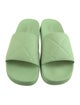 Bottega Veneta Intrecciato Weave Rubber Slides