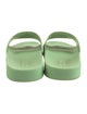 Bottega Veneta Intrecciato Weave Rubber Slides