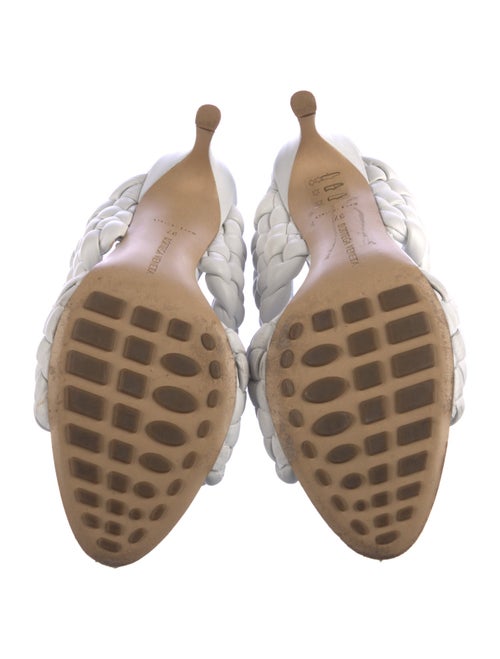 Bottega Veneta Intrecciato Weave Leather Slides