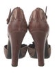 Bottega Veneta Lizard T-Strap Pumps
