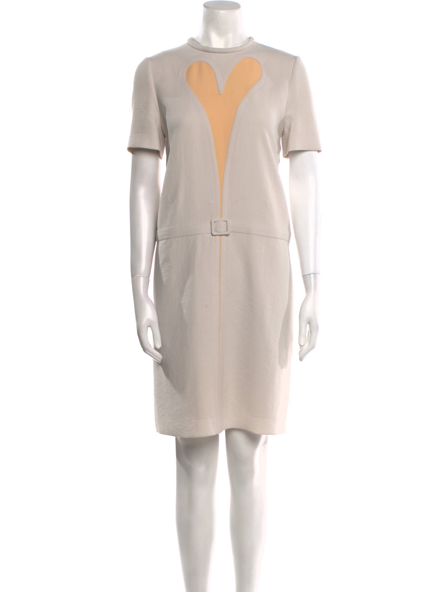 Bottega Veneta Crew Neck Knee-Length Dress