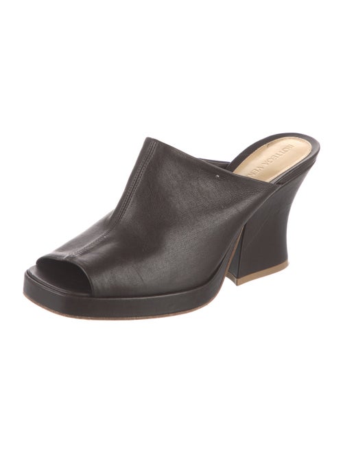 Bottega Veneta Leather Slides