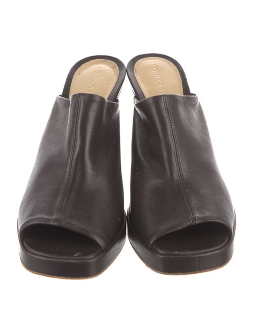 Bottega Veneta Leather Slides