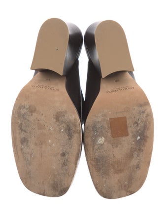 Bottega Veneta Leather Slides