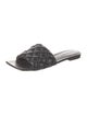Bottega Veneta Quilted Pattern Leather Slides