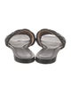Bottega Veneta Quilted Pattern Leather Slides