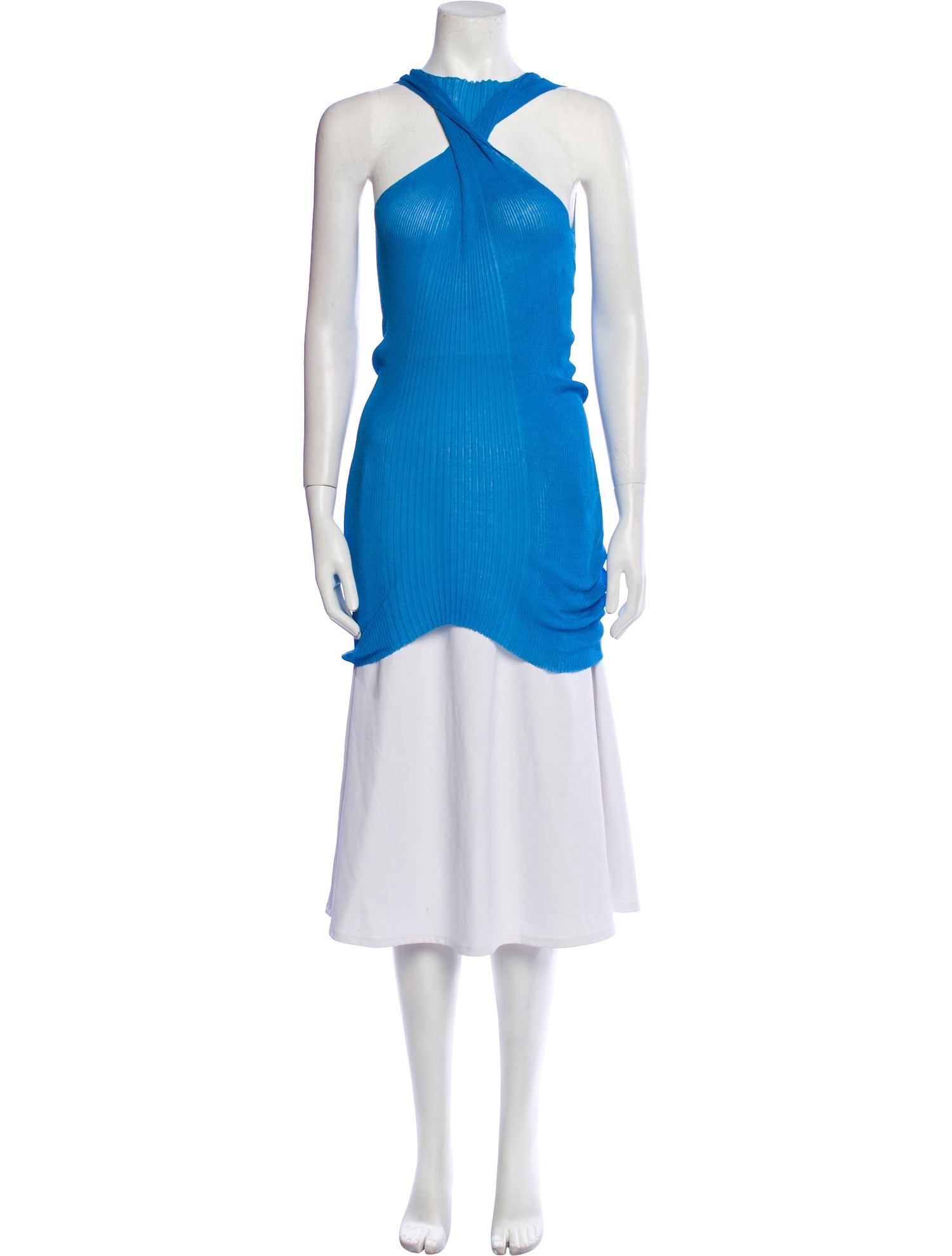 Bottega Veneta Halterneck Sleeveless Tunic w/ Tags