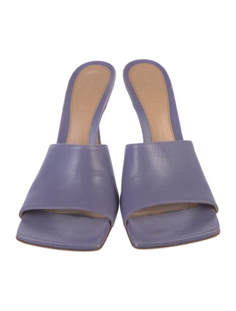 Bottega Veneta Leather Slides