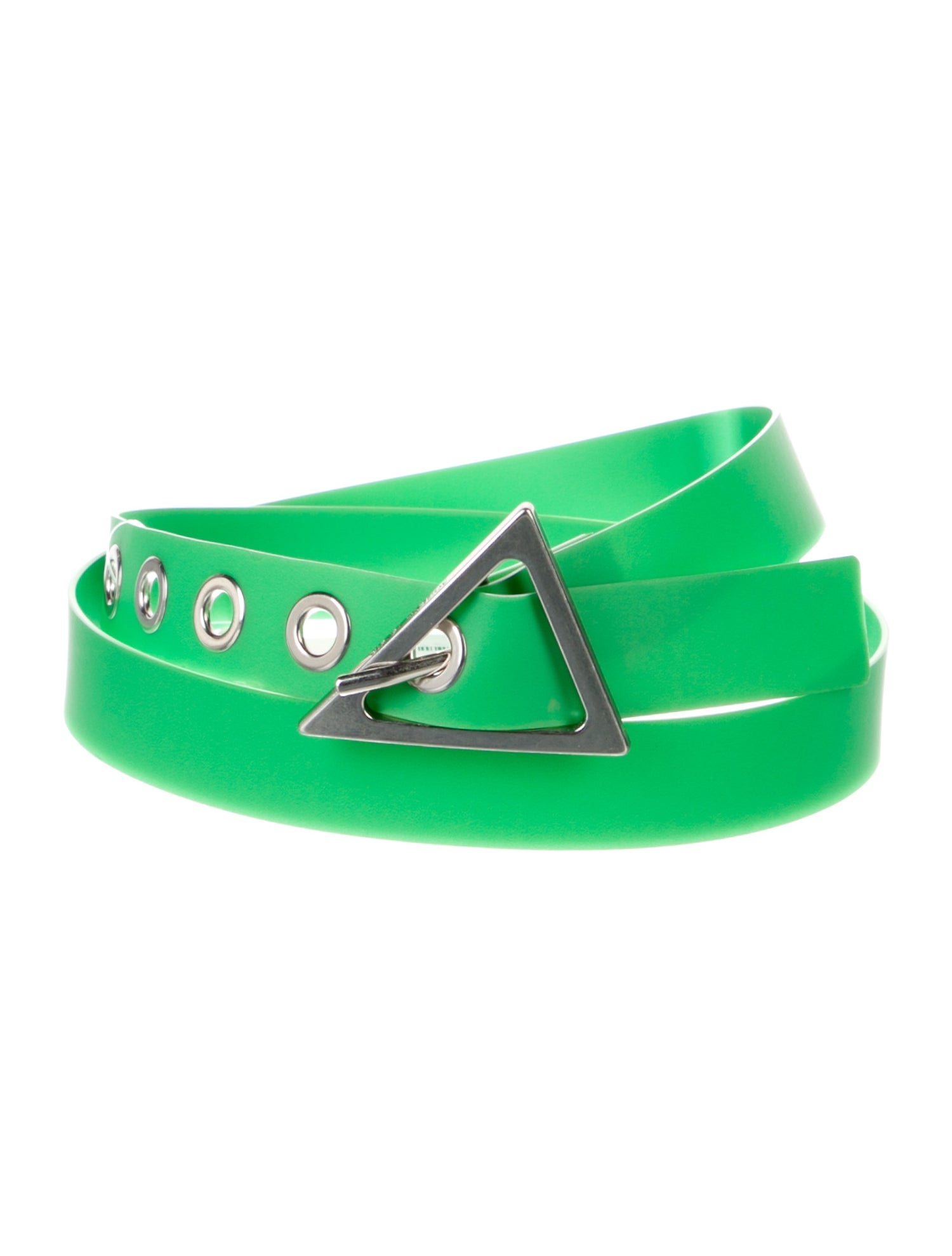 Bottega Veneta Skinny Rubber Belt