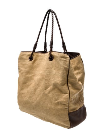 Bottega Veneta Raffia Tote