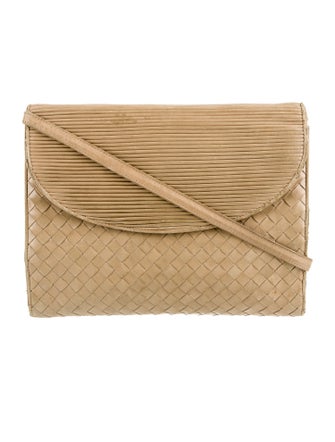 Bottega Veneta Leather Messenger Bag