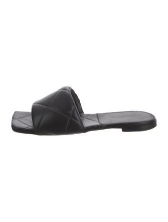 Bottega Veneta Leather Slides