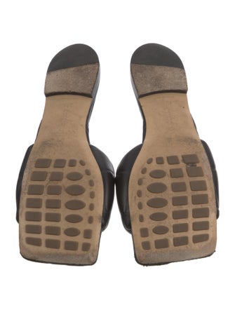Bottega Veneta Leather Slides