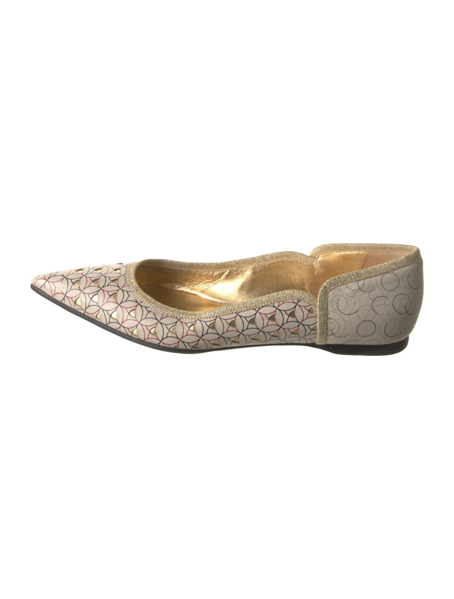 Bottega Veneta Leather Ballet Flats