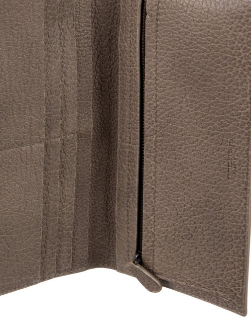 Bottega Veneta Intrecciato Weave Leather Continental Wallet