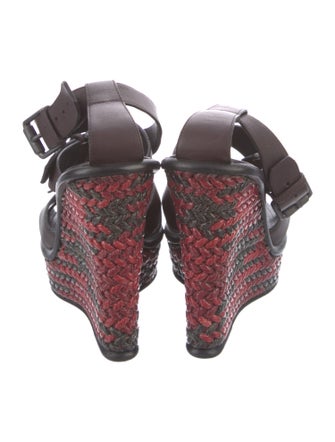 Bottega Veneta Leather Espadrilles