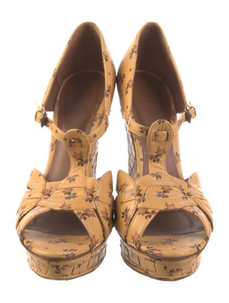 Bottega Veneta Intrecciato Weave Leather T-Strap Pumps