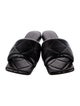 Bottega Veneta Quilted Pattern Leather Slides