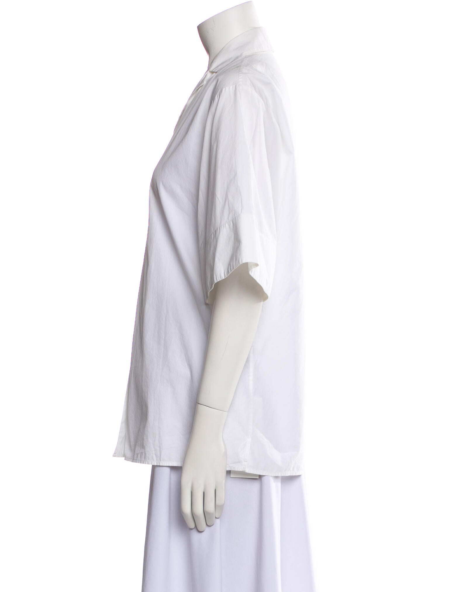 Bottega Veneta V-Neck Three-Quarter Sleeve Tunic