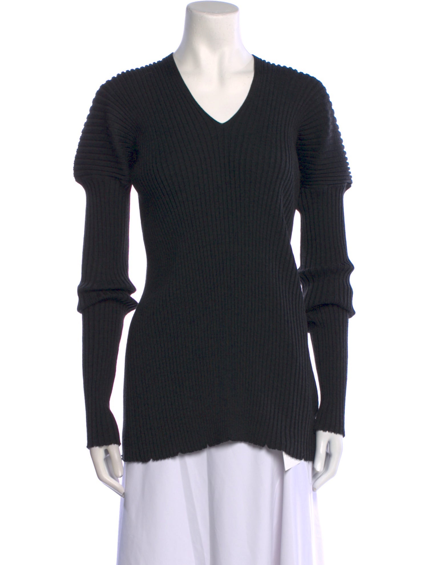 Bottega Veneta Wool V-Neck Sweatshirt