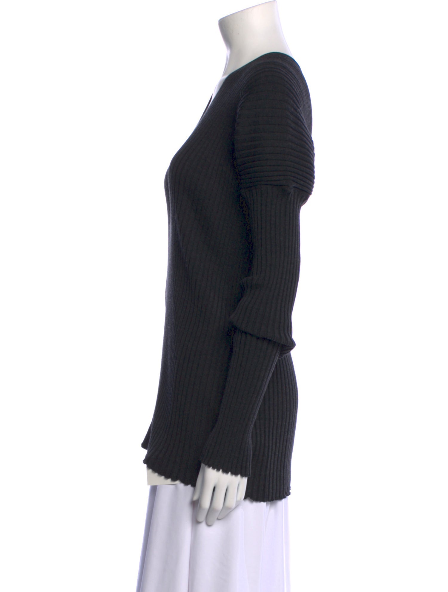 Bottega Veneta Wool V-Neck Sweatshirt