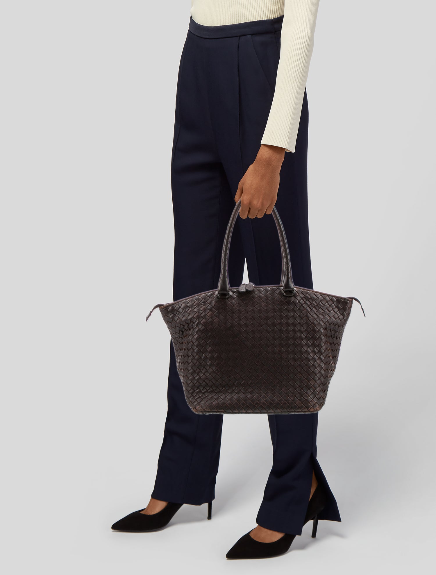 Bottega Veneta Intrecciato Weekender Bag Medium