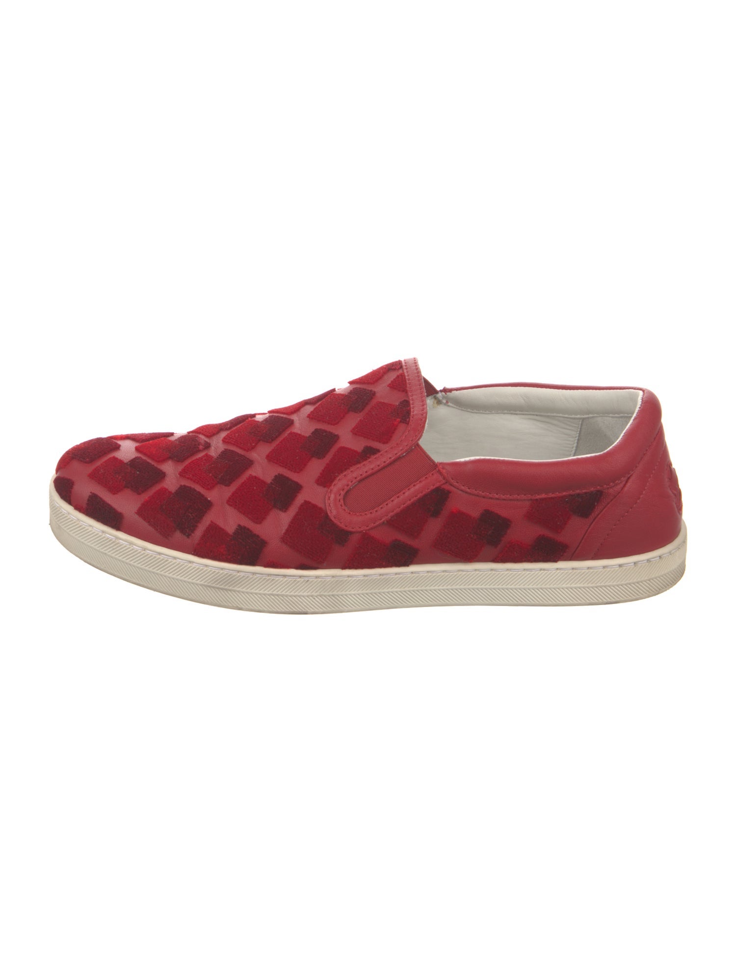 Bottega Veneta Leather Printed Sneakers