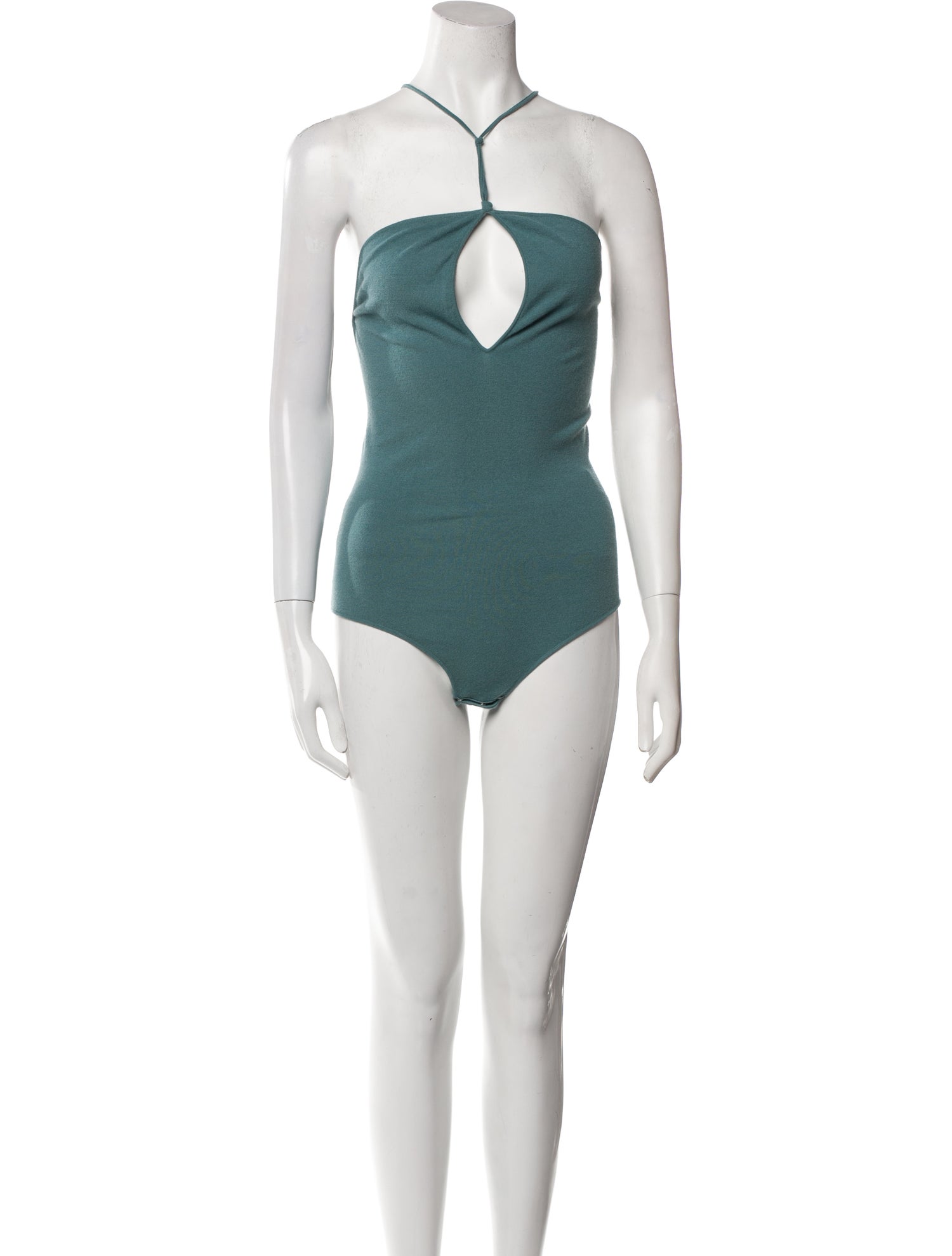 Bottega Veneta Cashmere Strapless Bodysuit