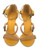 Bottega Veneta Leather Colorblock Pattern Sandals