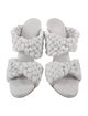 Bottega Veneta Intrecciato Weave Leather Slides