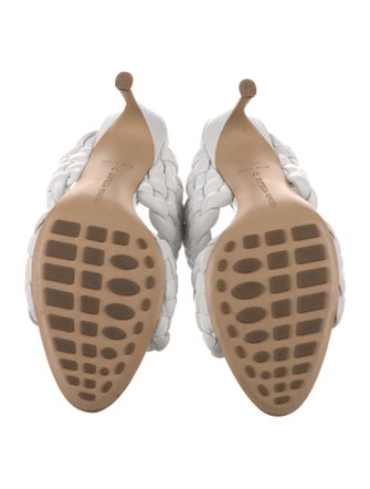 Bottega Veneta Intrecciato Weave Leather Slides