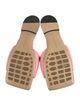 Bottega Veneta Quilted Pattern Leather Slides