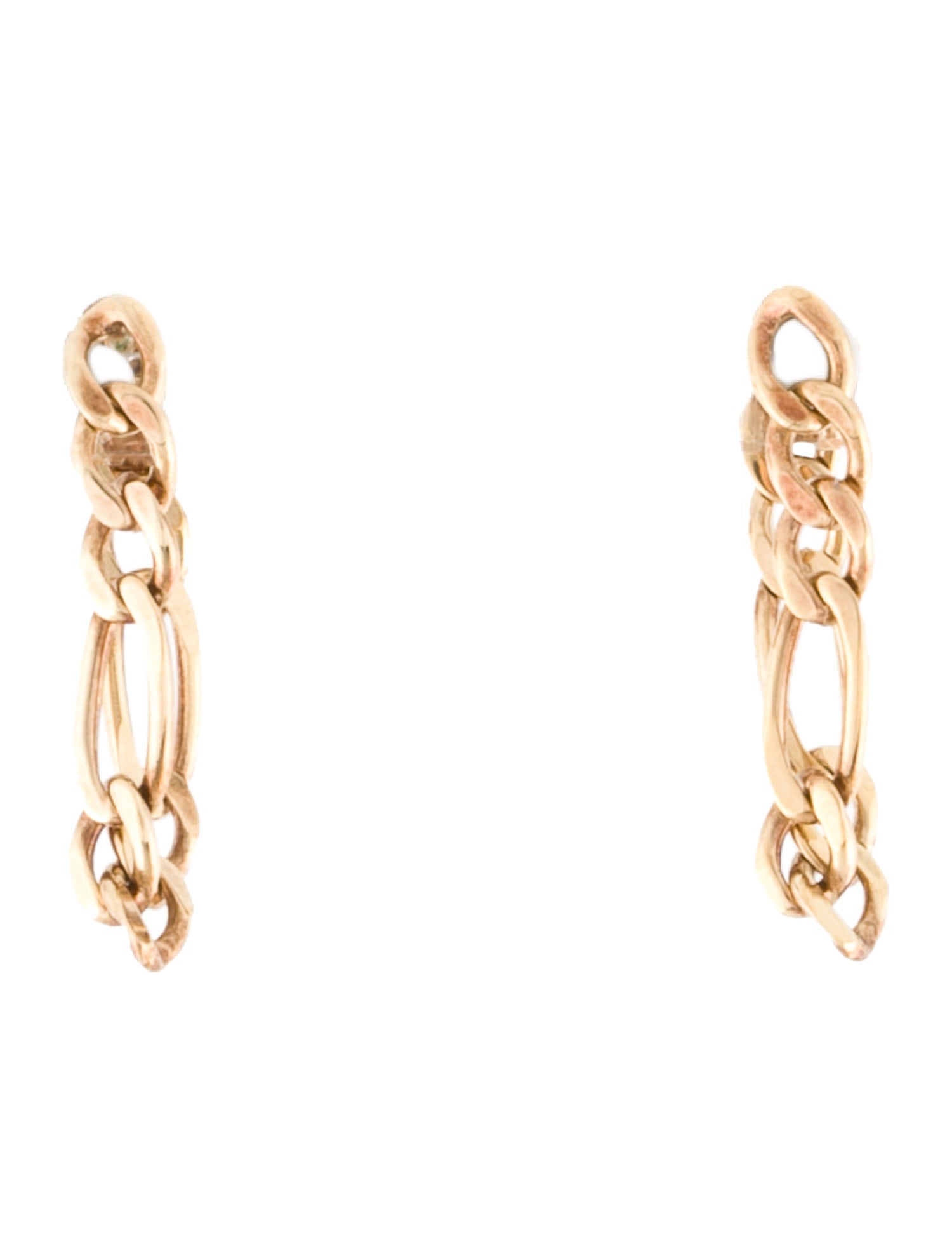 Bottega Veneta Chain Link Earrings
