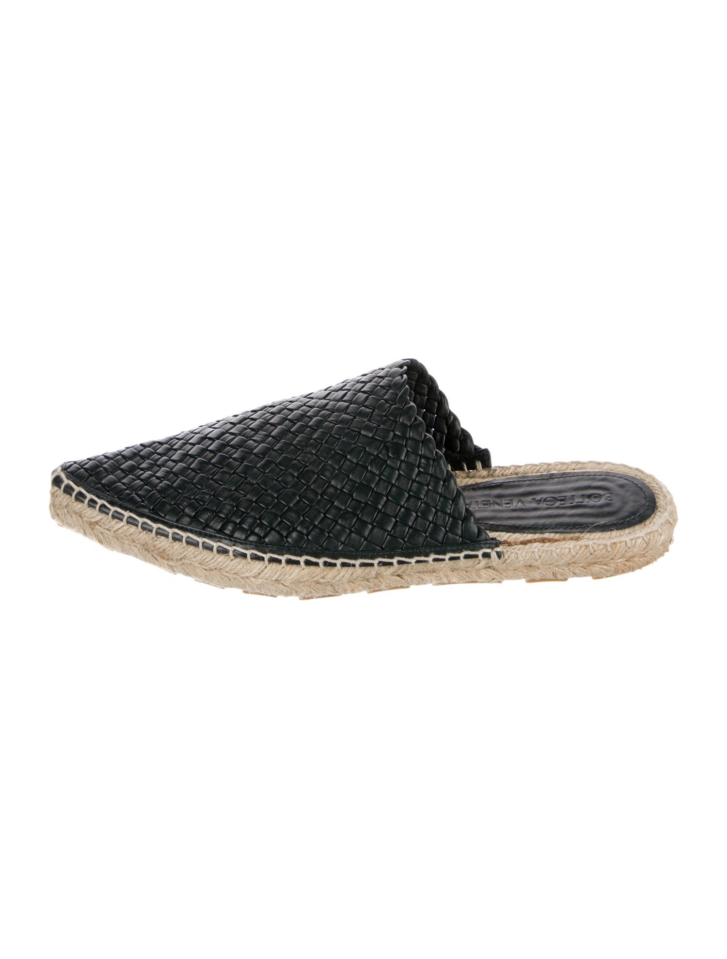 Bottega Veneta Leather Espadrilles