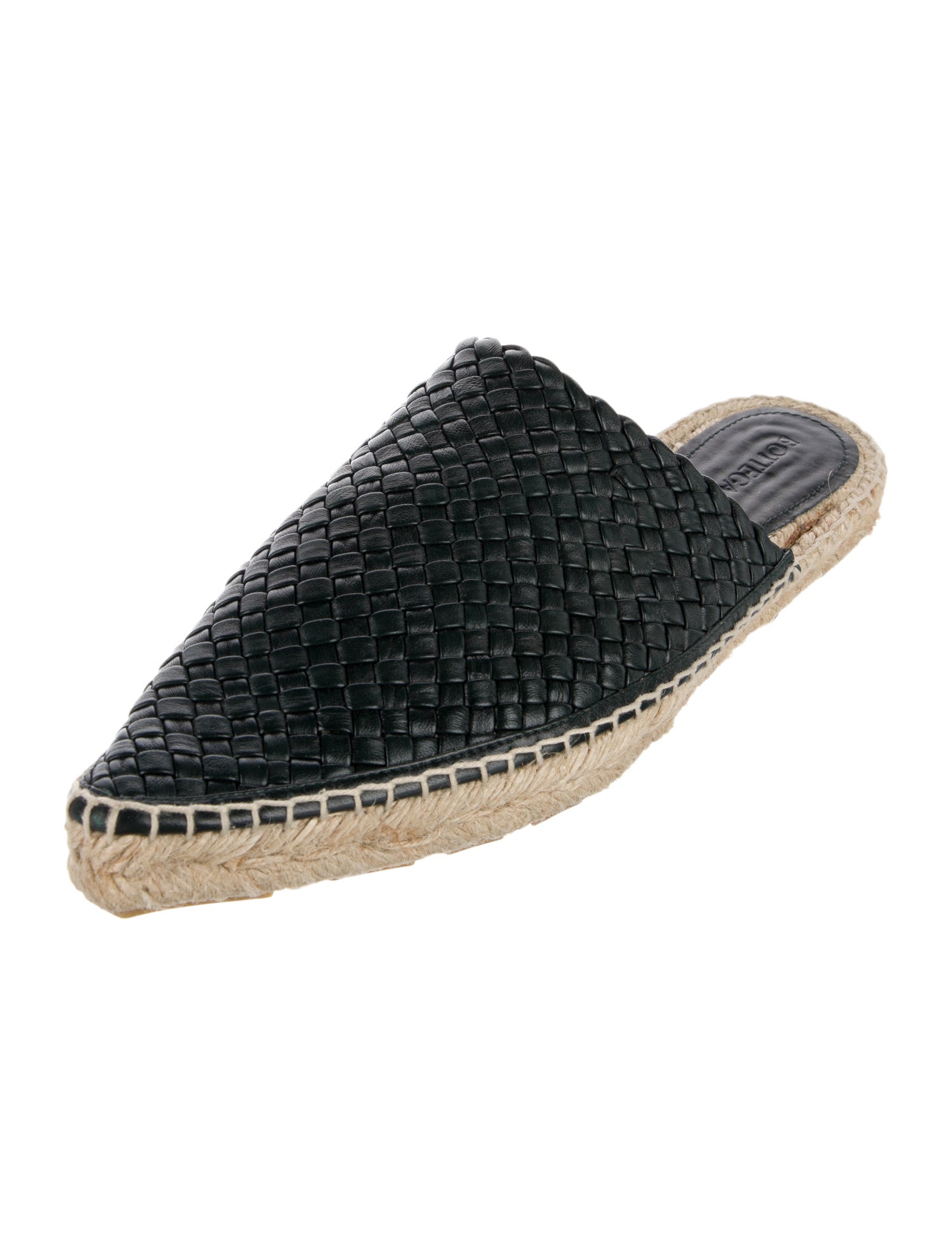 Bottega Veneta Leather Espadrilles