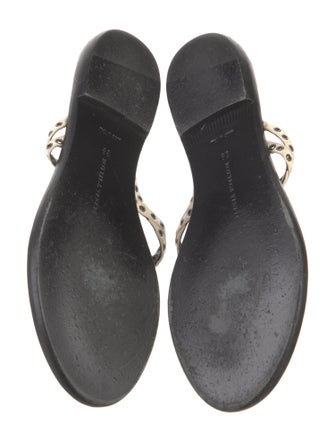 Bottega Veneta Intrecciato Weave Leather Slides