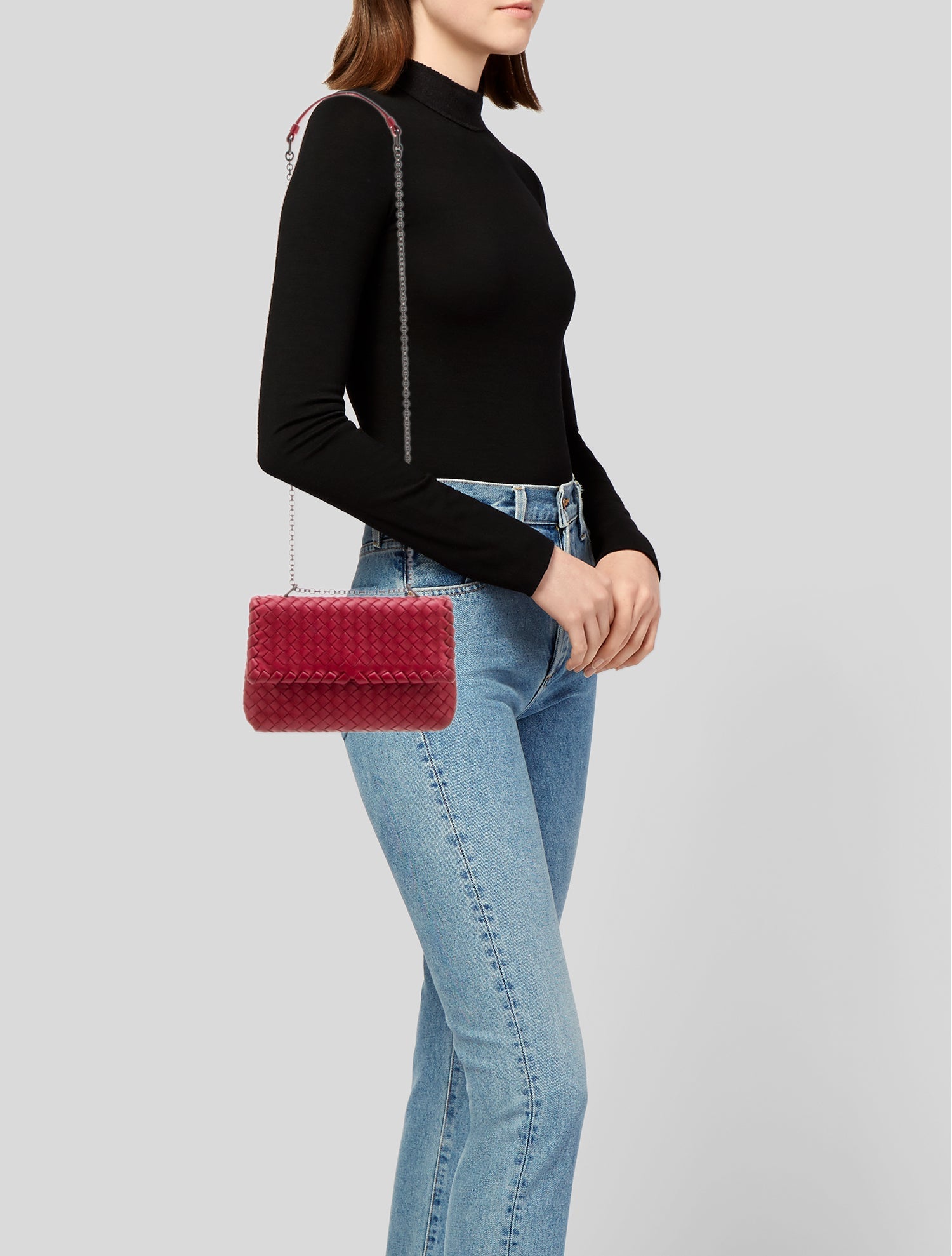 Bottega Veneta Intrecciato Olimpia Small