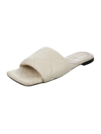 Bottega Veneta Leather Slides