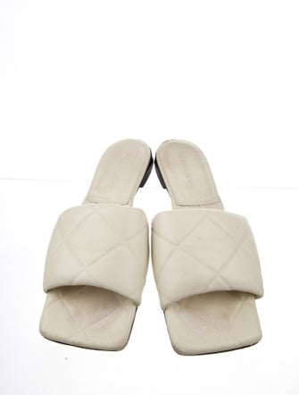 Bottega Veneta Leather Slides