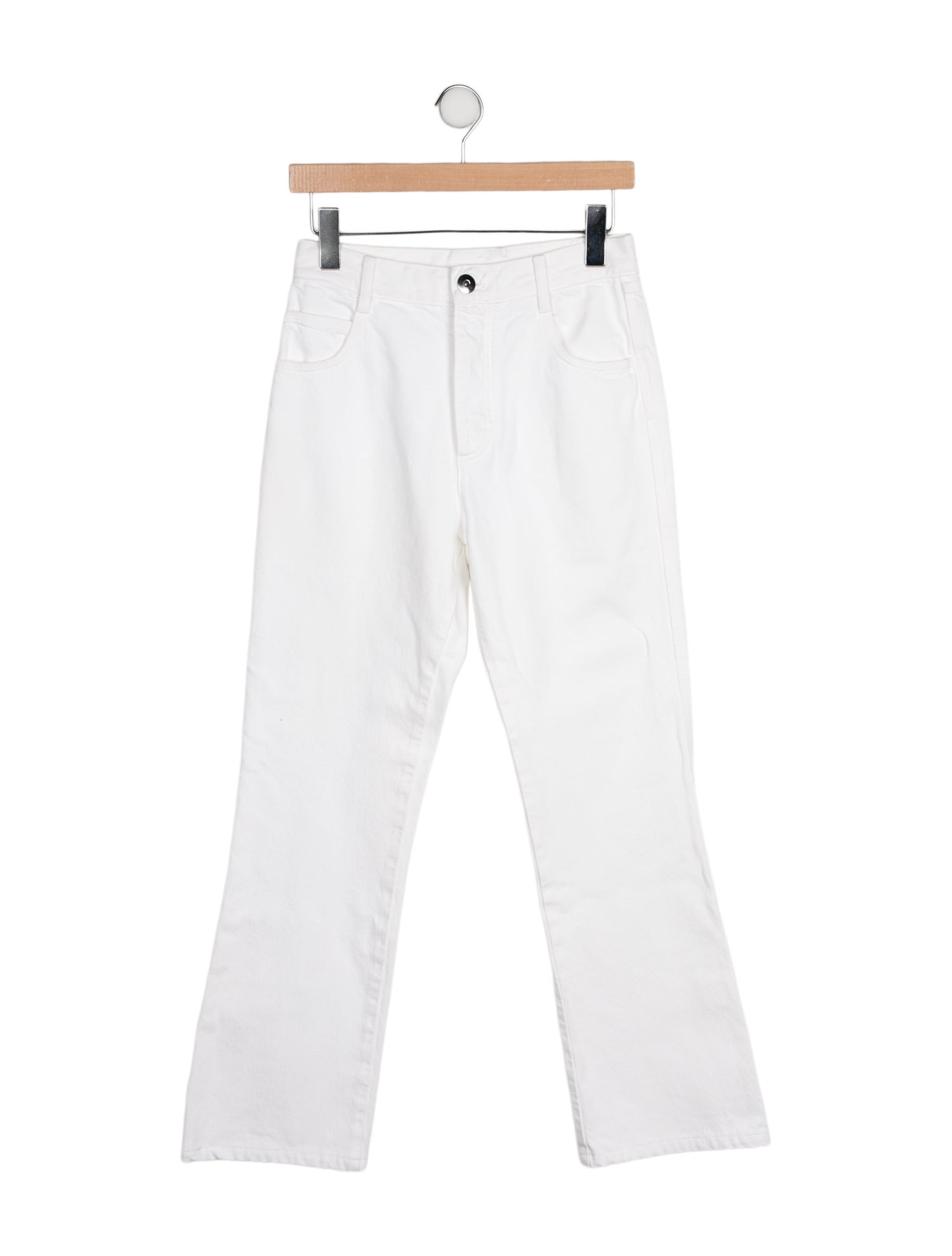 Bottega Veneta High-Rise Wide Leg Jeans