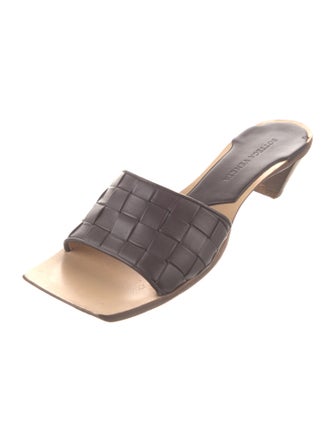 Bottega Veneta 2019 Intrecciato Weave Slides