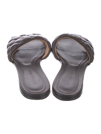 Bottega Veneta Leather Slides