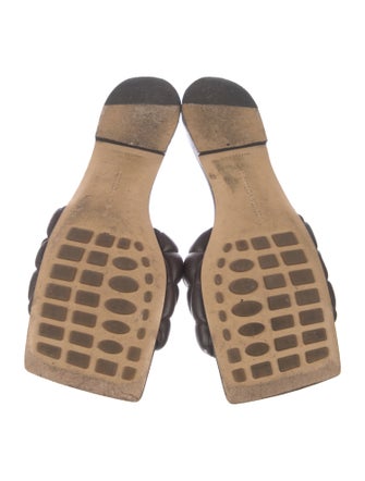 Bottega Veneta Leather Slides