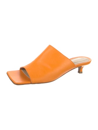 Bottega Veneta Leather Slides