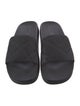 Bottega Veneta Quilted Pattern Rubber Slides