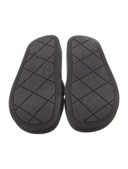 Bottega Veneta Quilted Pattern Rubber Slides