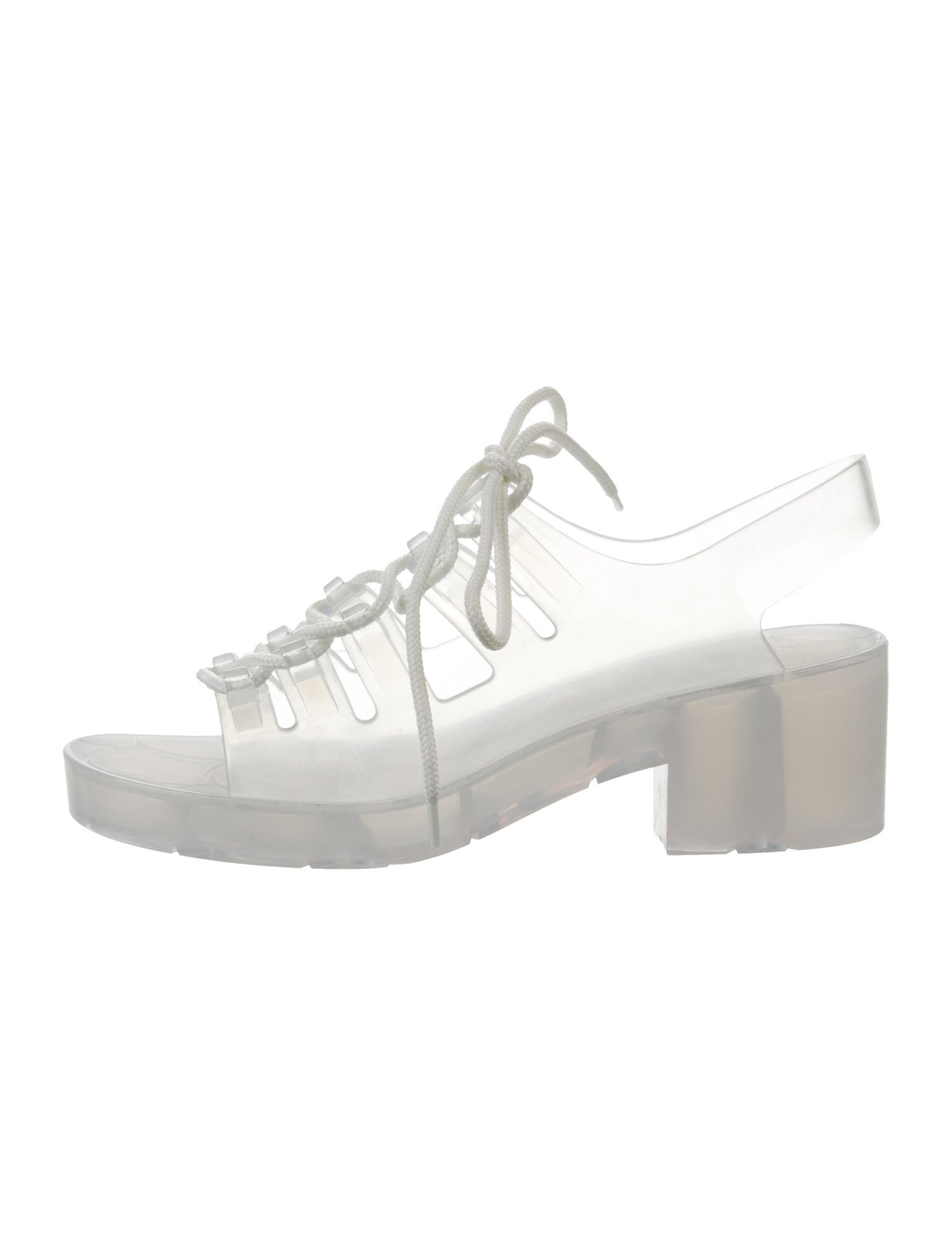 Bottega Veneta Rubber Slingback Sandals