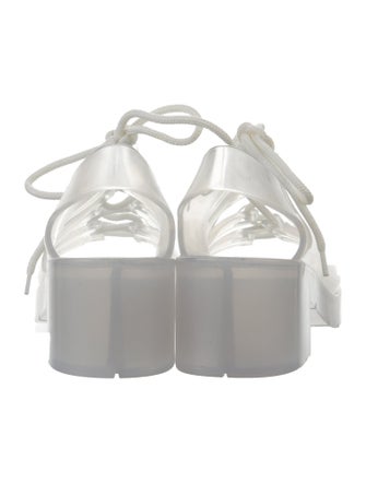 Bottega Veneta Rubber Slingback Sandals